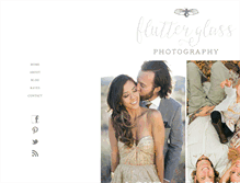 Tablet Screenshot of flutterglass.com